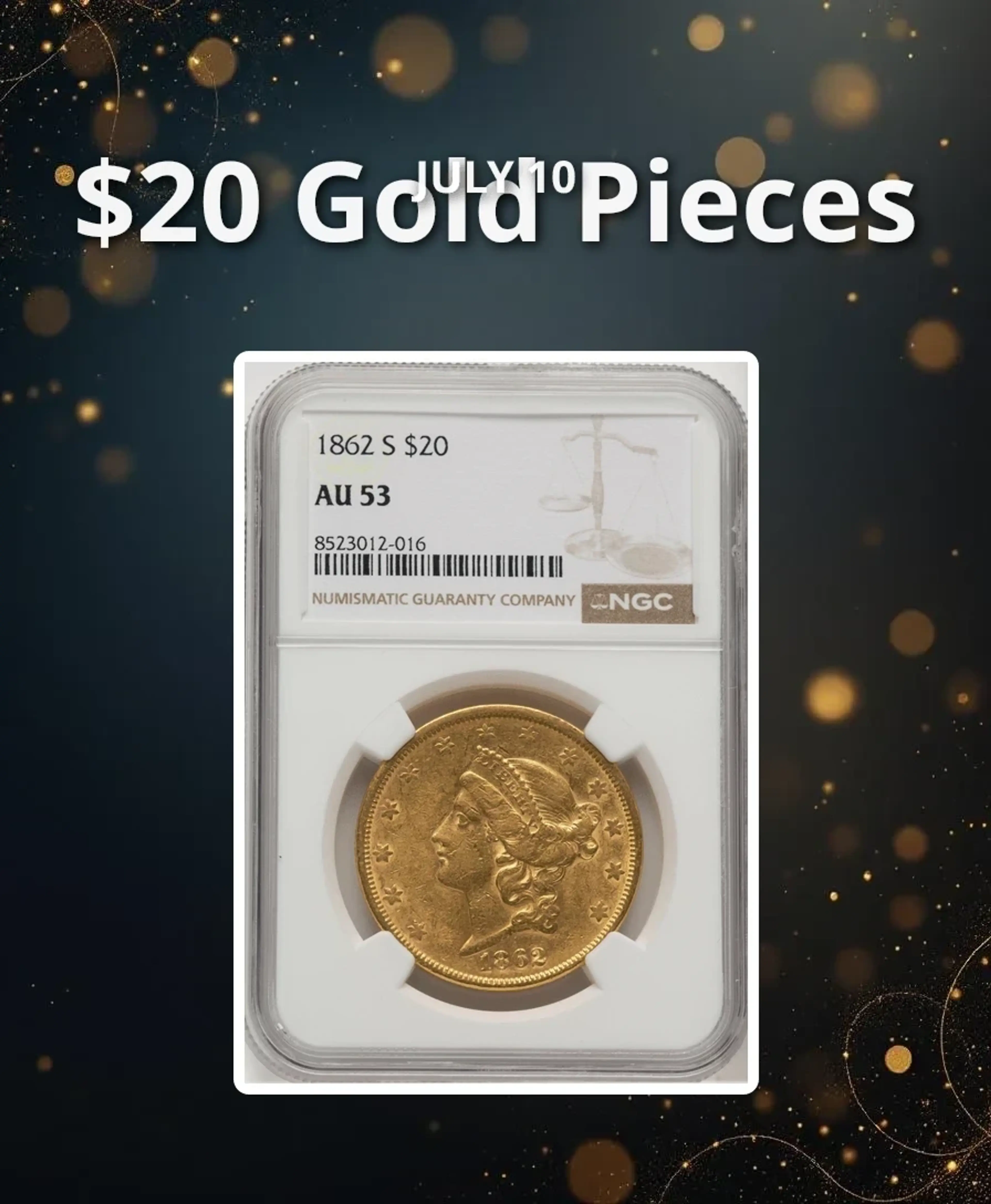 $20 Gold Pieces