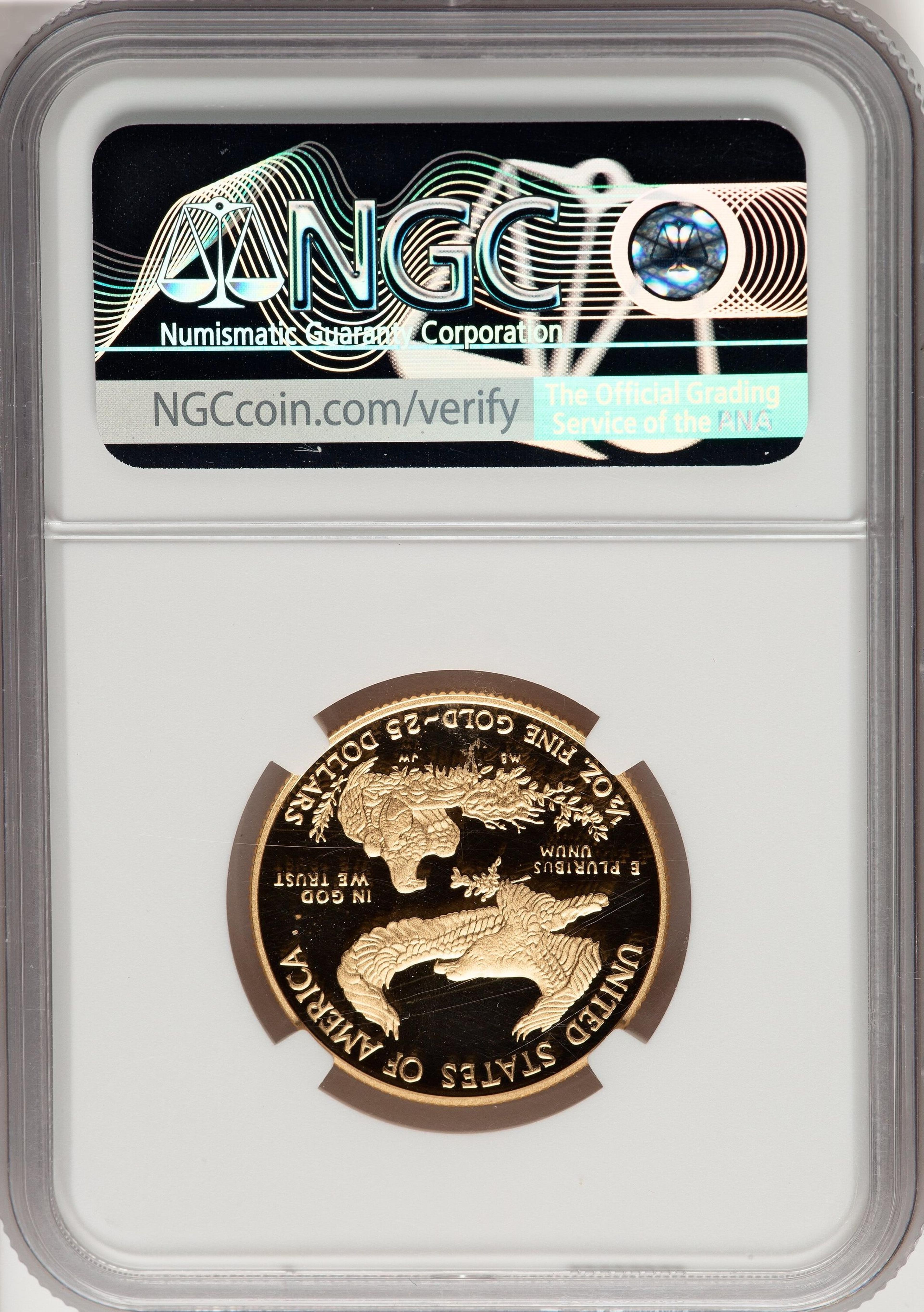 2018-W Proof Gold Eagle 1/2 oz Ed Moy - Thumbnail 2