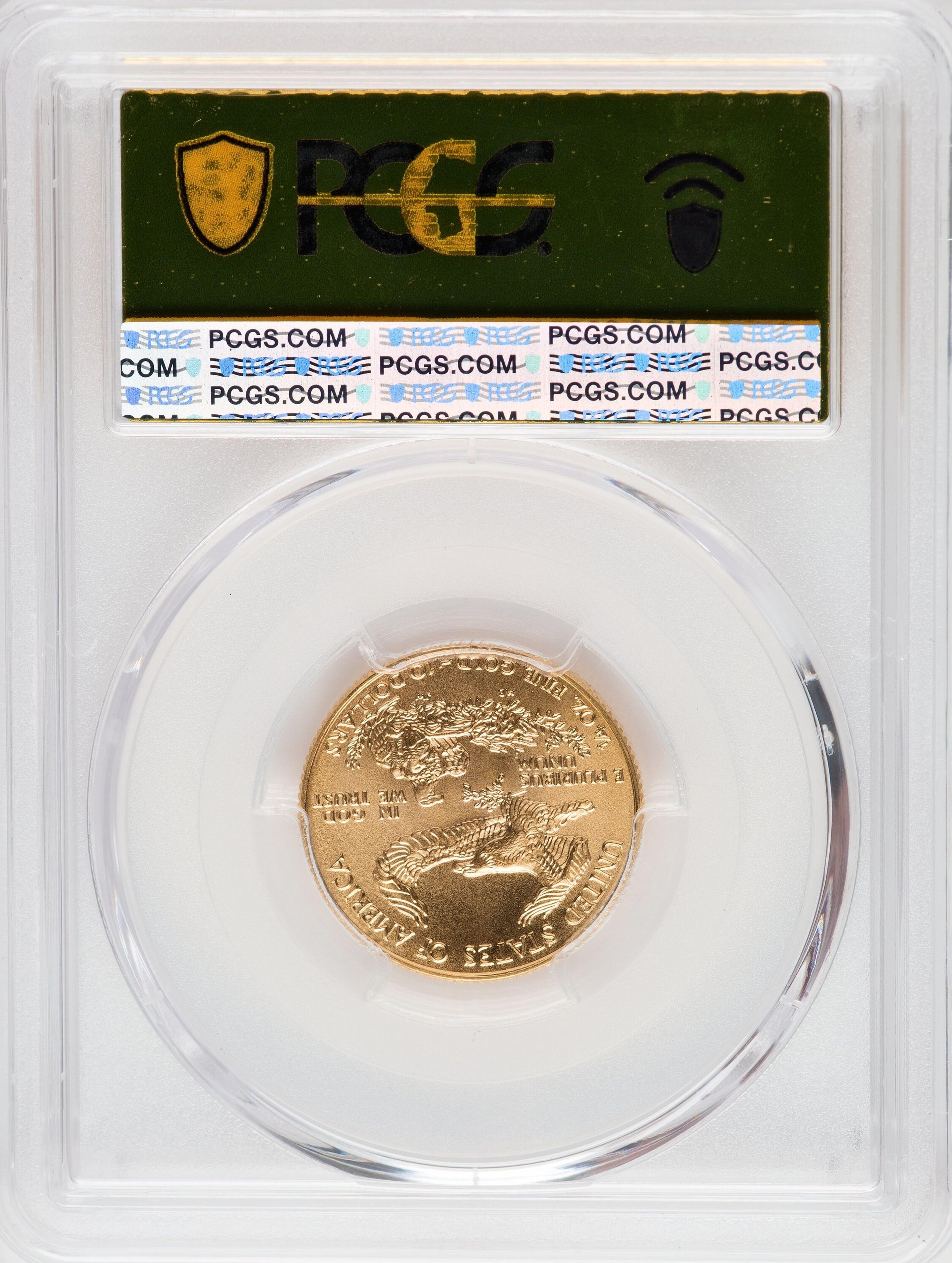 1997 $10 Quarter-Ounce Gold Eagle, MS - Thumbnail 2